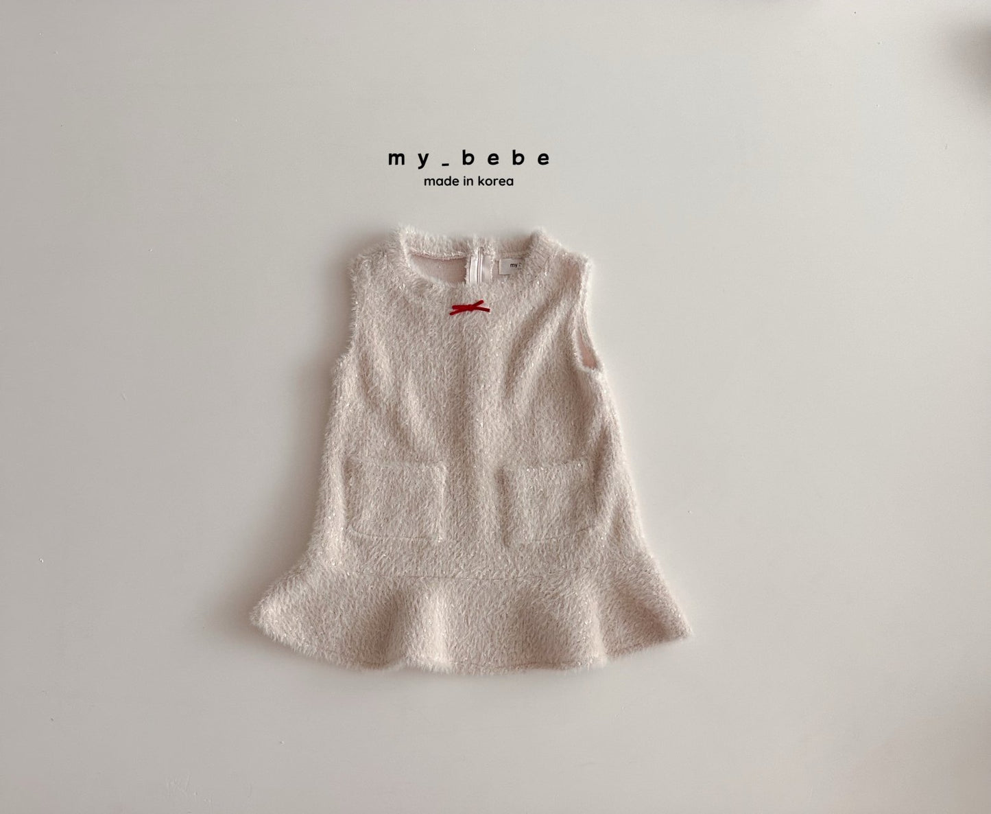 Bubble tweed dress