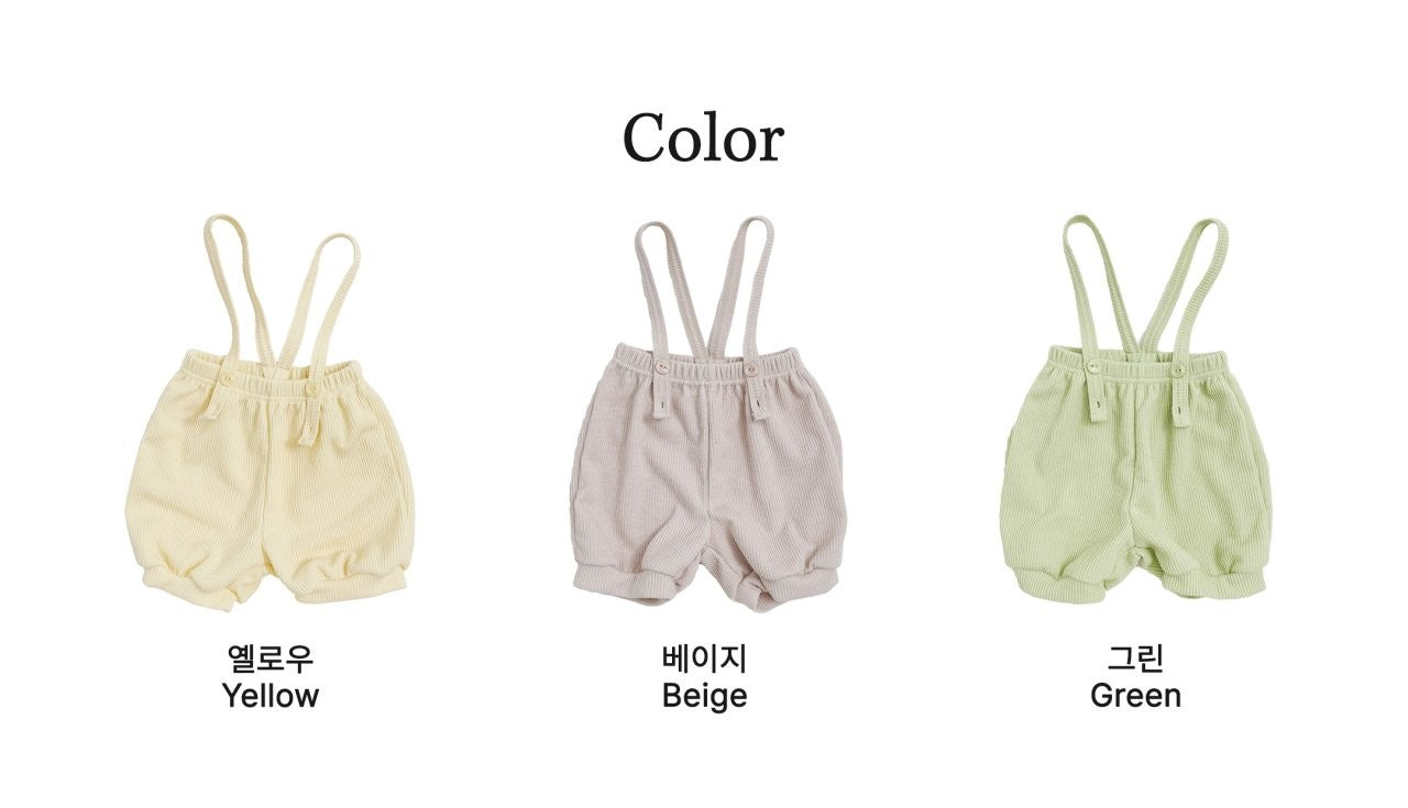 Pastel pumpkin suspender bloomers