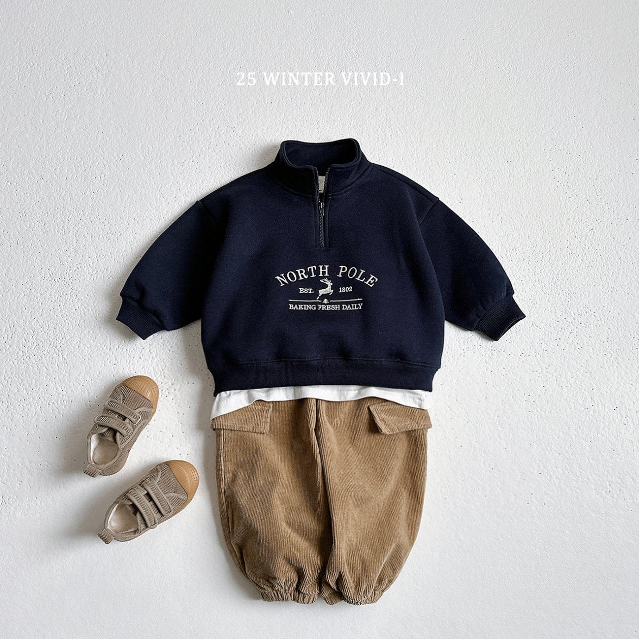 North pole anorak sweatshirt