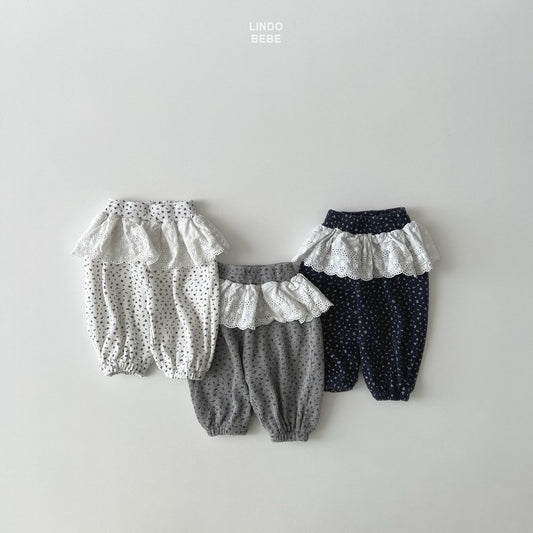 Popo waffle jogger pants