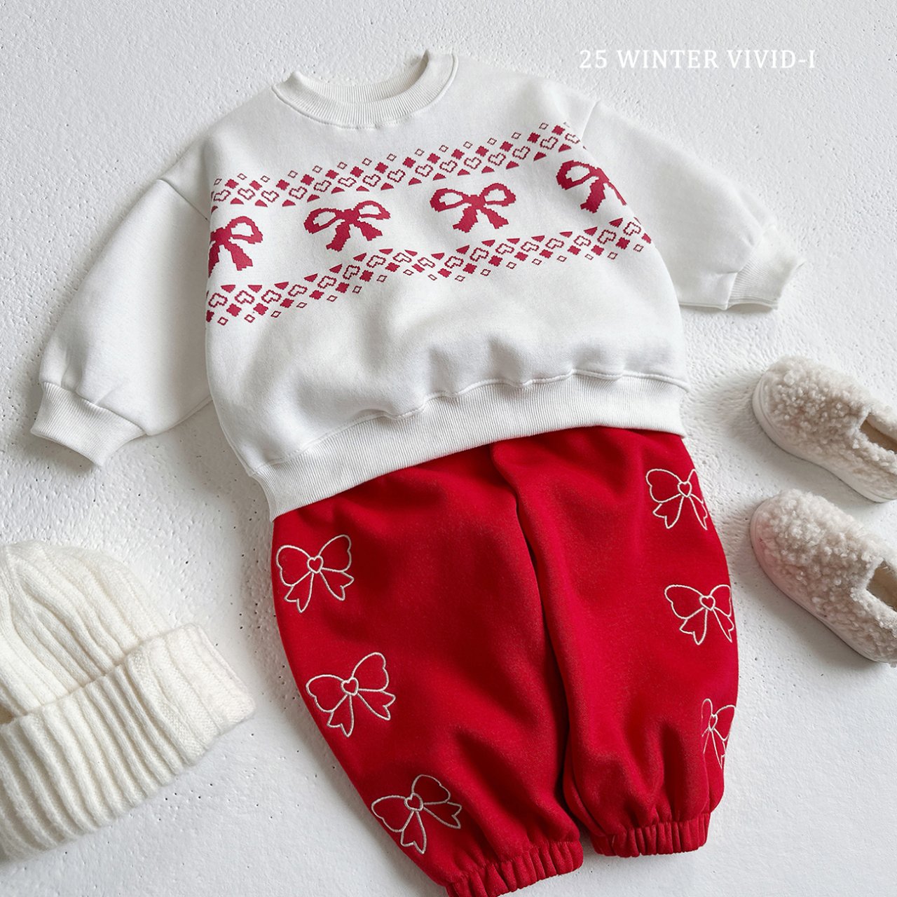 Ribbon embroidered pants