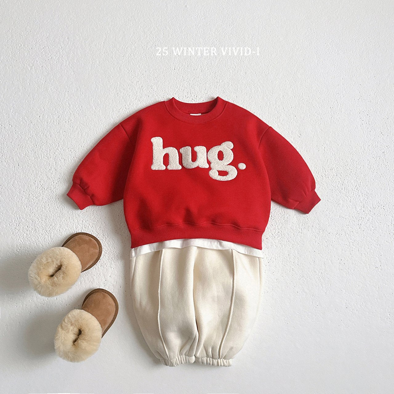 Hug boucle sweatshirt
