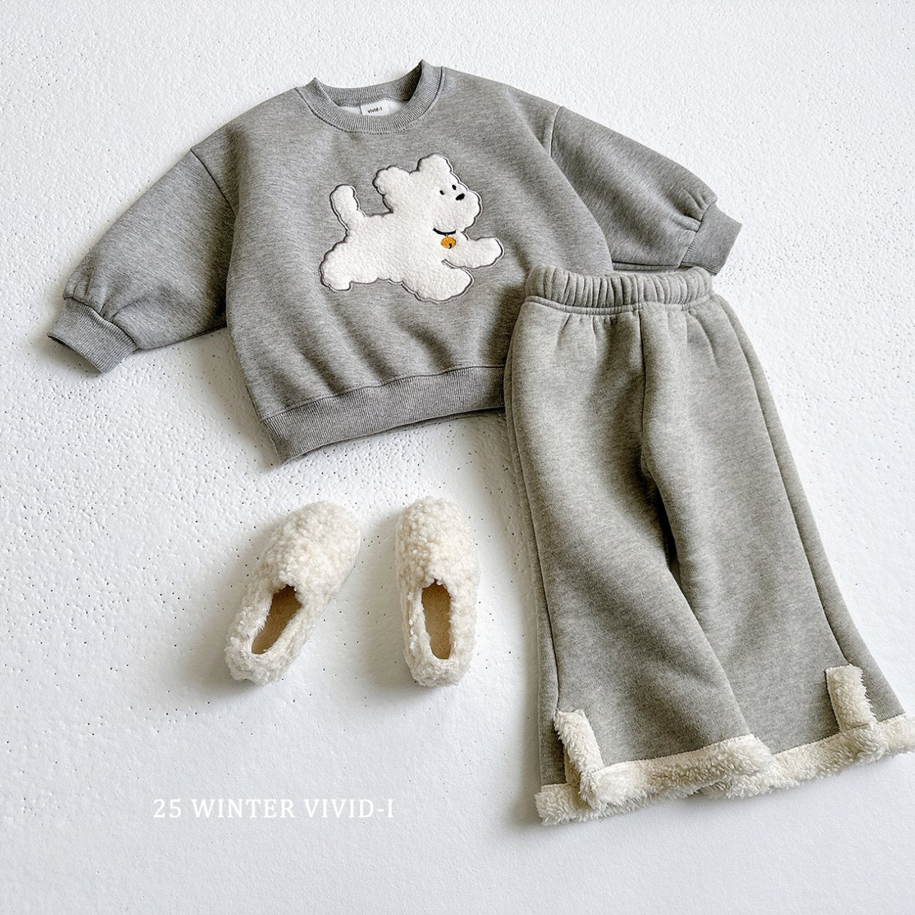 Animal boucle sweatshirt