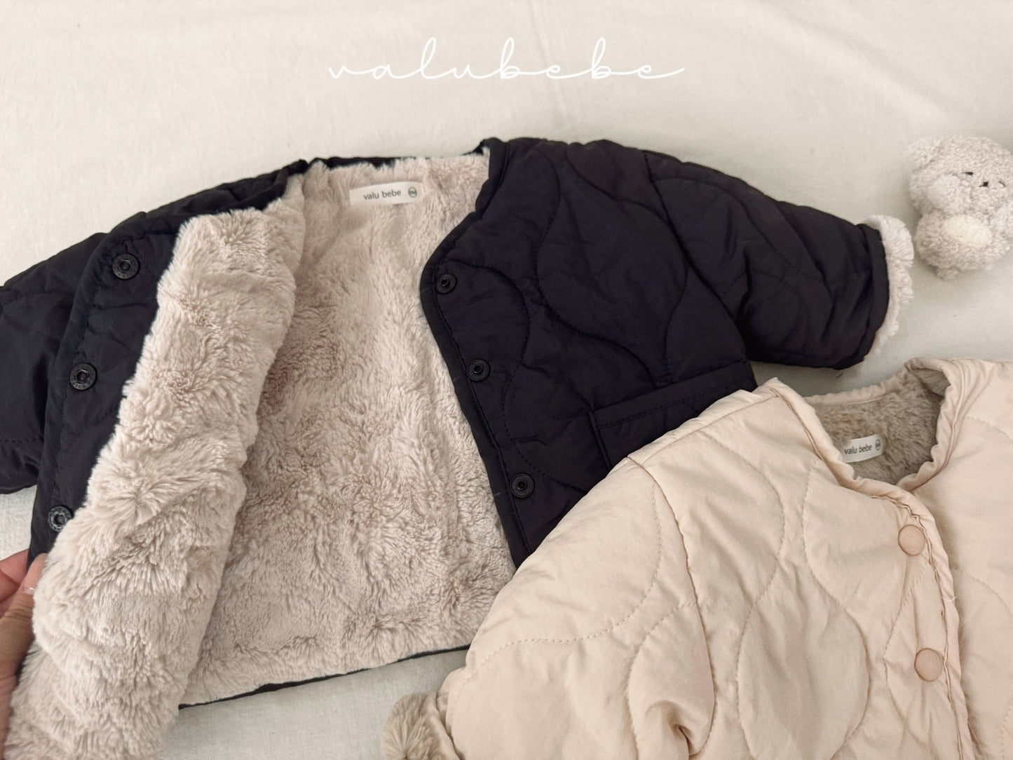 Baby mogel fur jacket