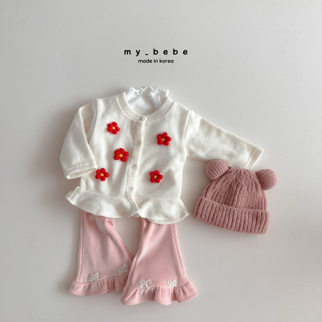 Frilled cardigan