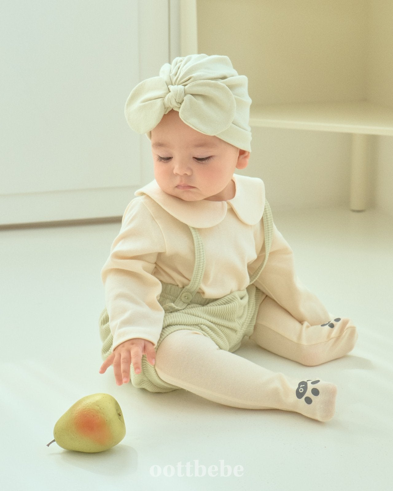 Pastel pumpkin suspender bloomers