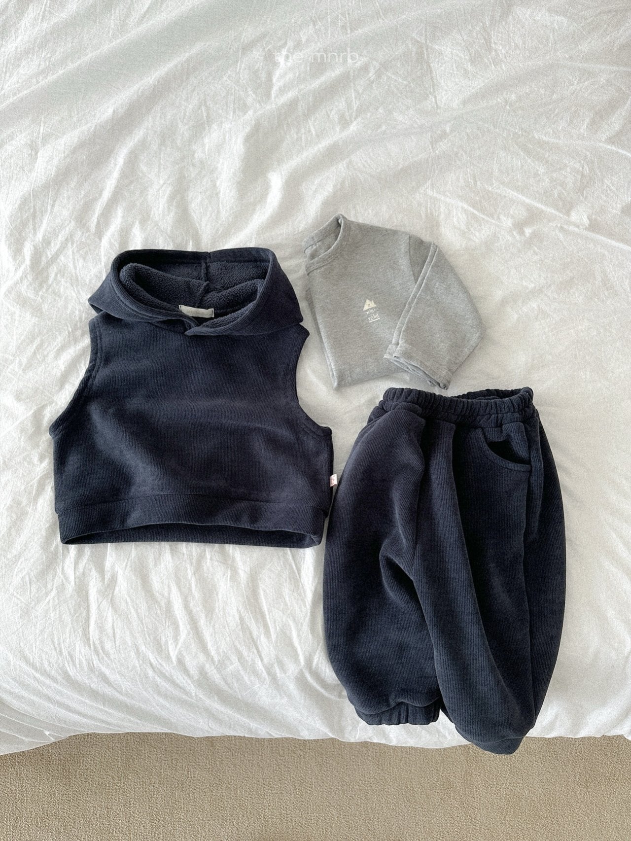 Snow hooded vest