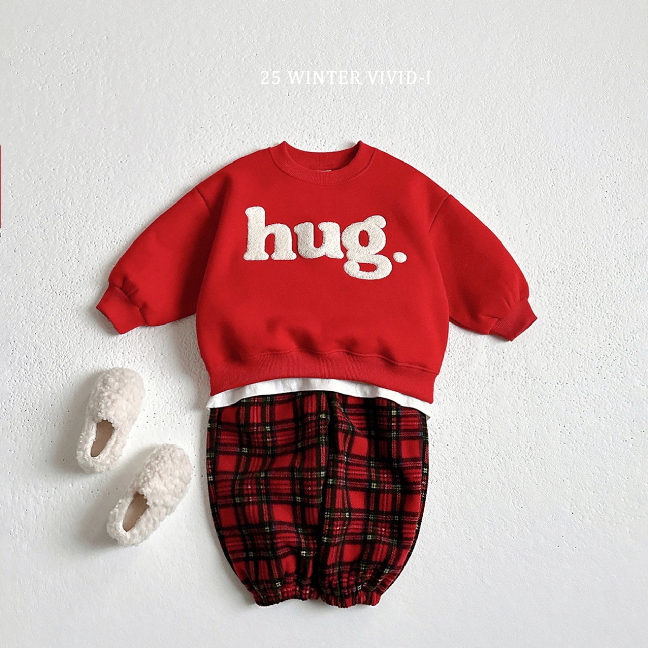 Hug boucle sweatshirt