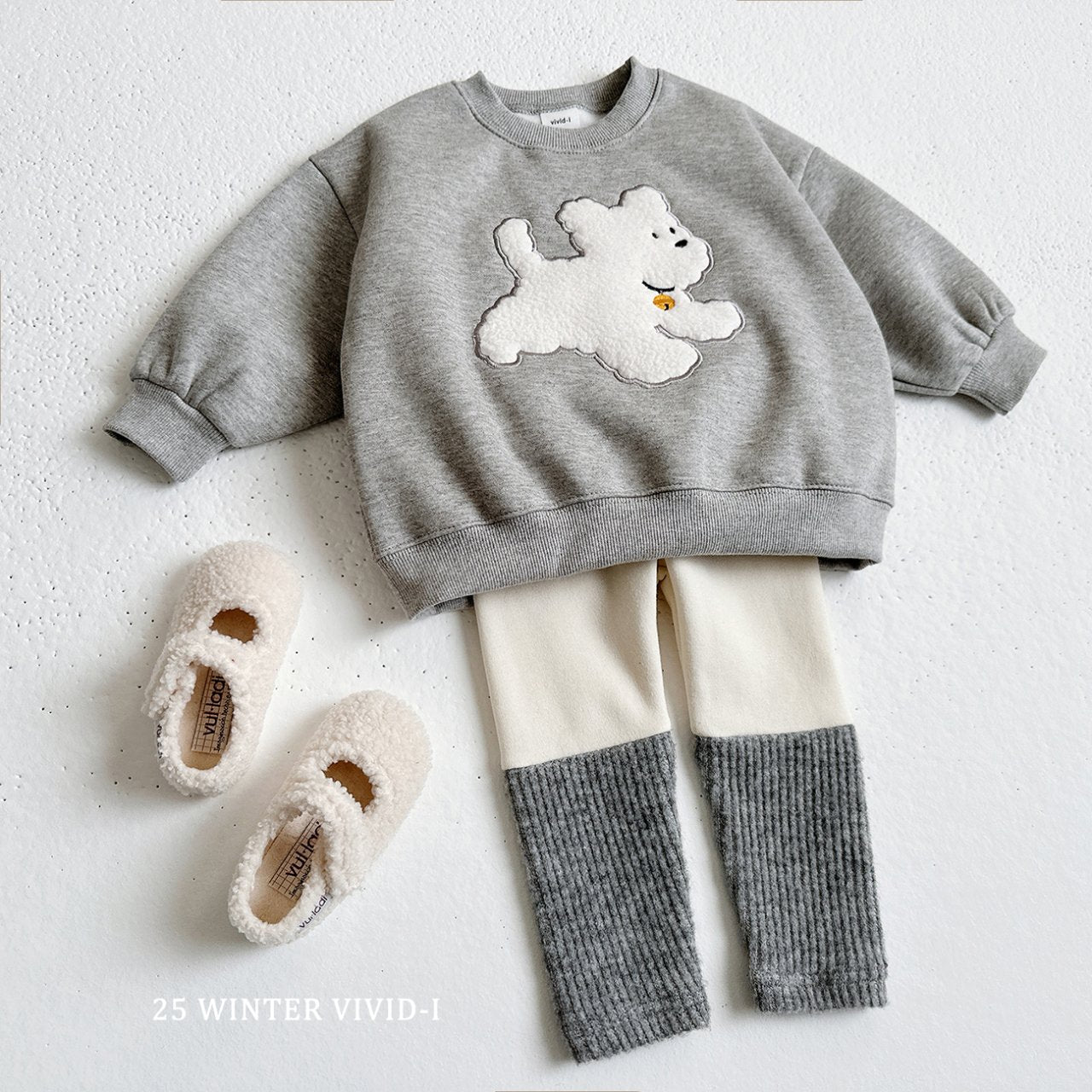 Animal boucle sweatshirt
