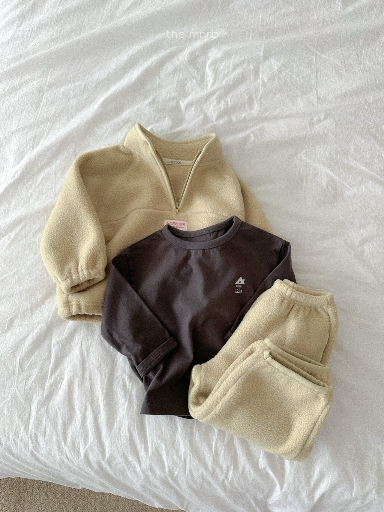King fleece half zipup