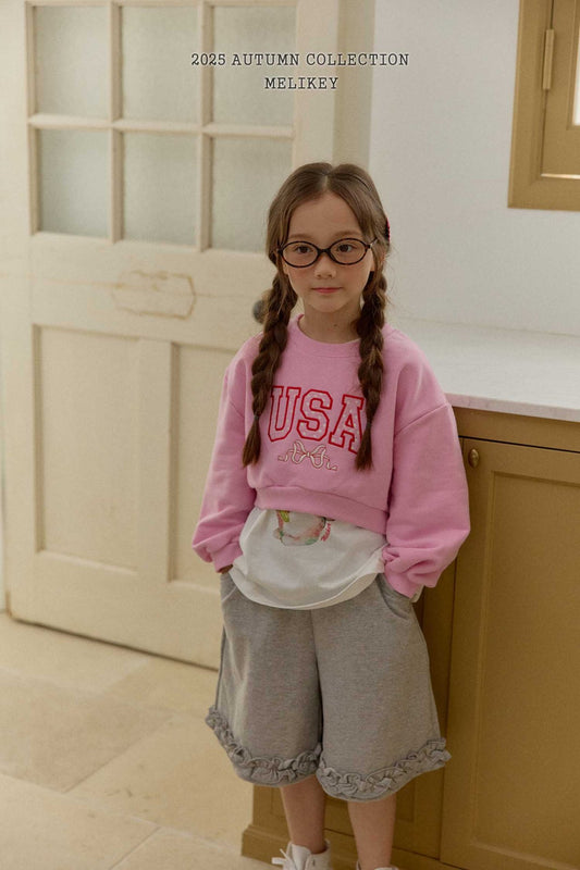 USA short sweatshirt
