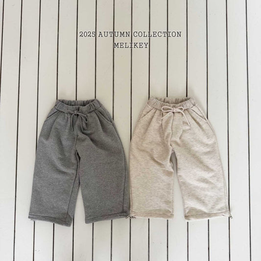 Two-tuck wild pants