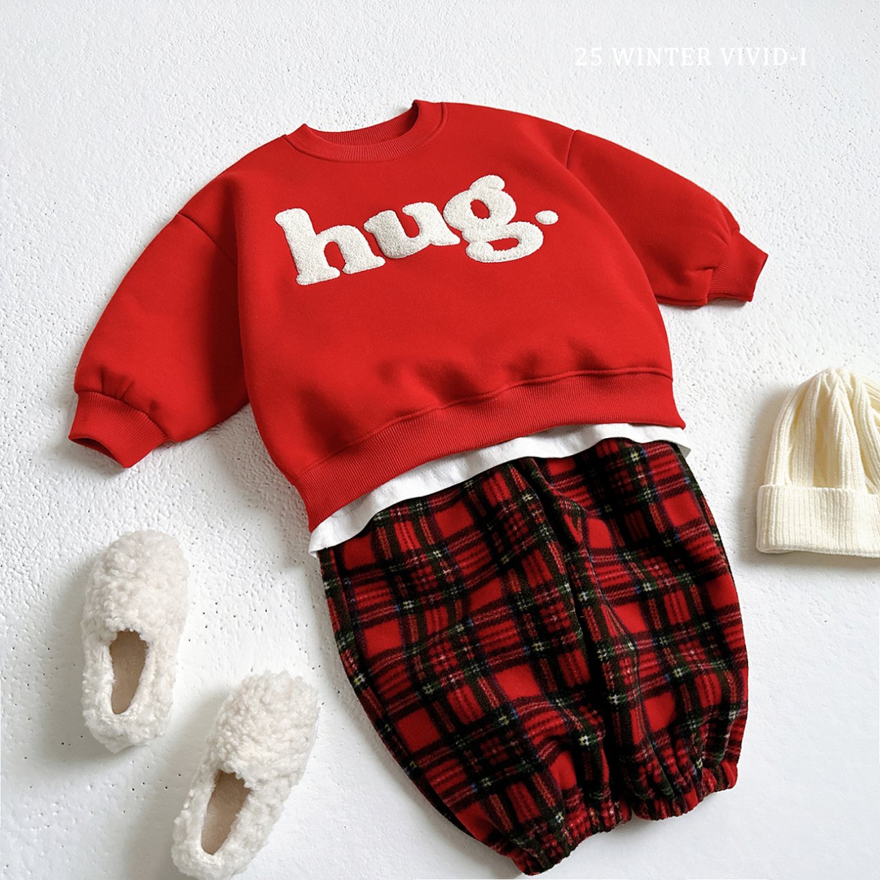 Hug boucle sweatshirt