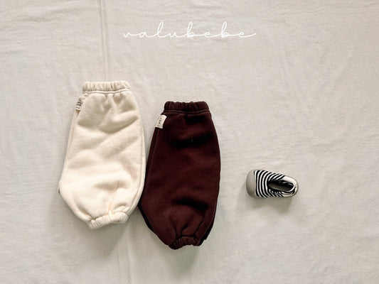 Dual fleece lined jogger pants