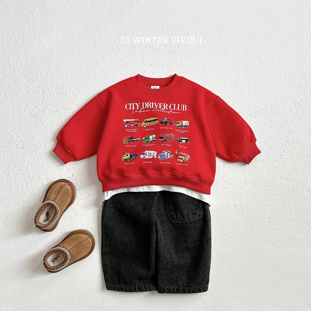 Mini car sweatshirt