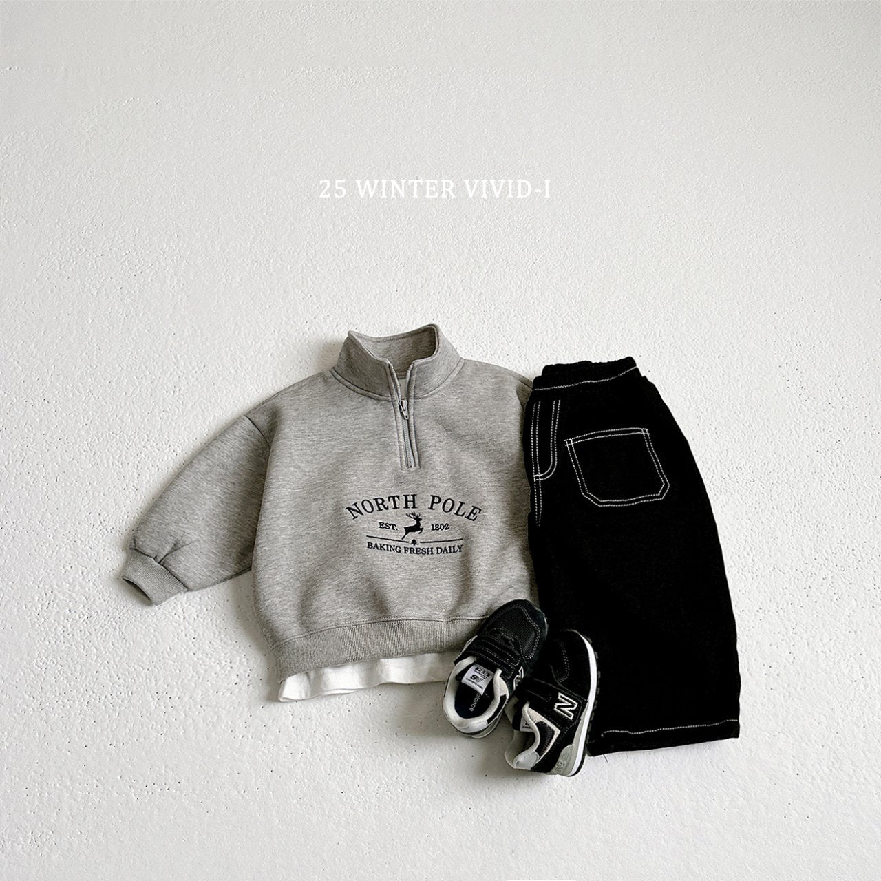 North pole anorak sweatshirt
