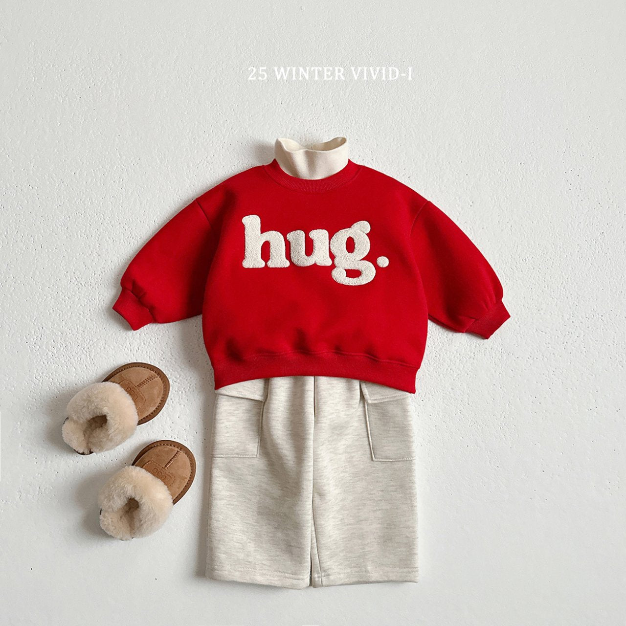 Hug boucle sweatshirt