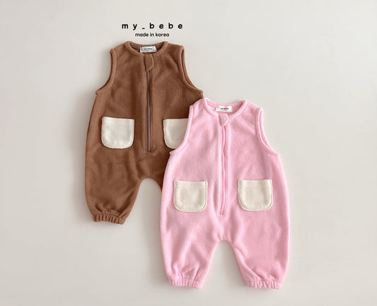 Fleece overalls
