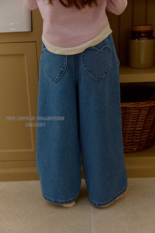 Heart wide pants