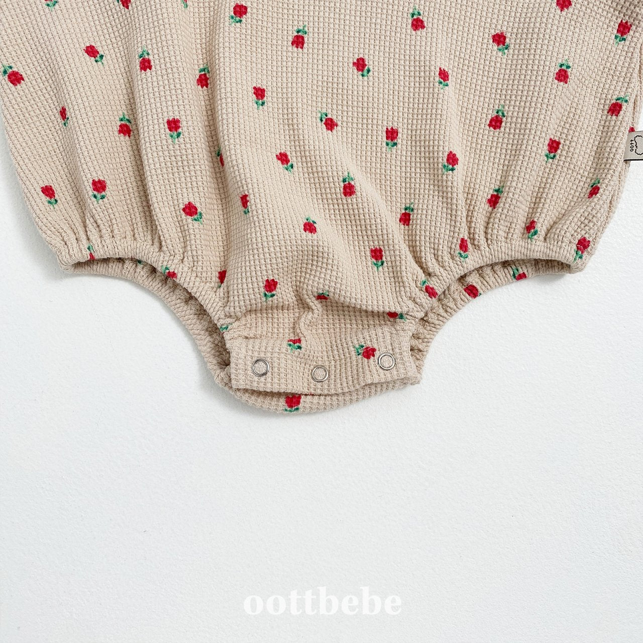 Sweet waffle anorak suit