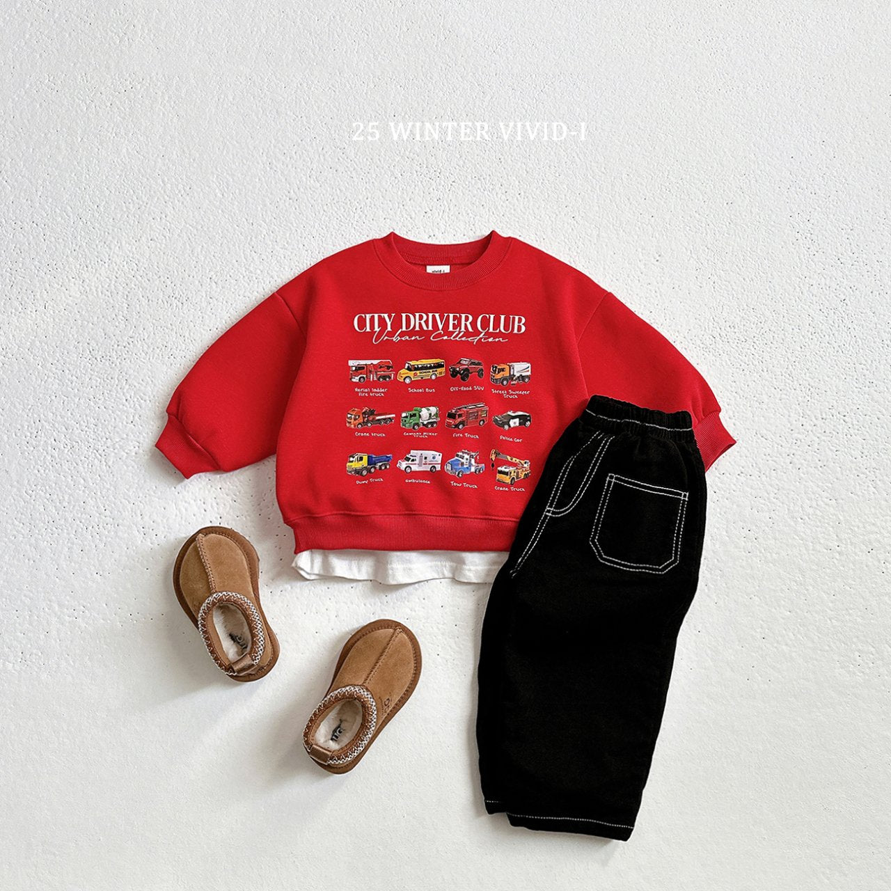 Mini car sweatshirt