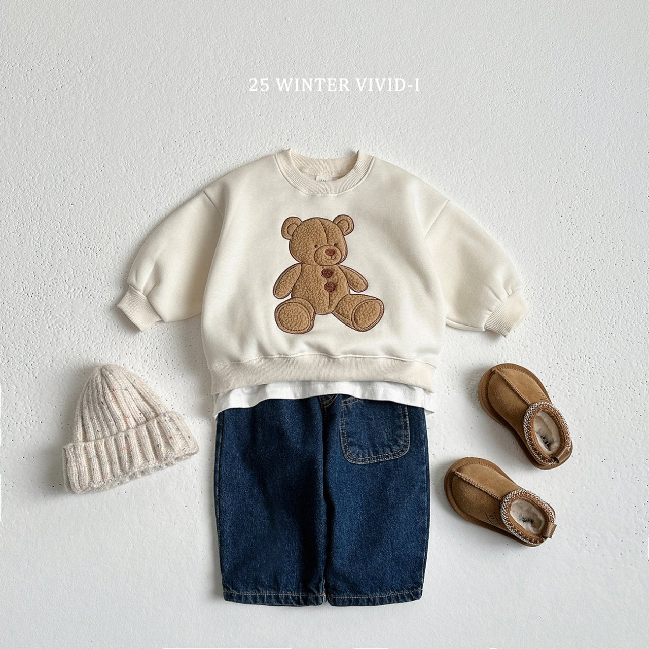 Bear doll sweatshirt