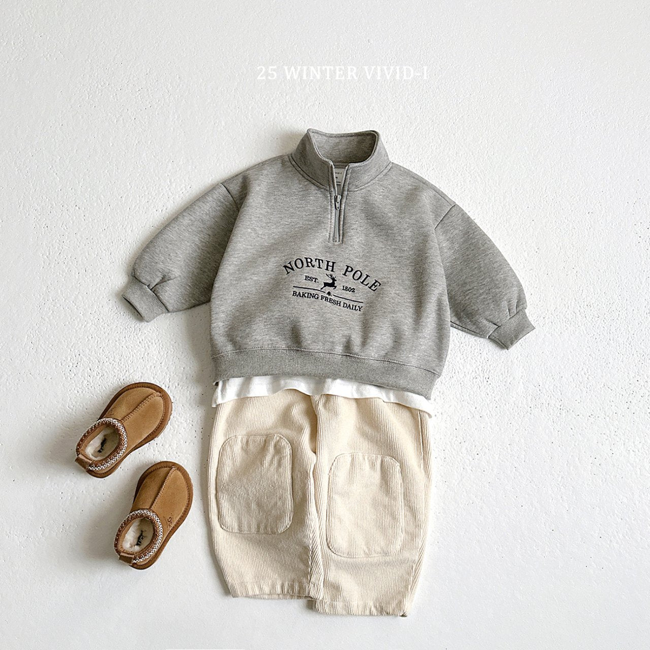 North pole anorak sweatshirt