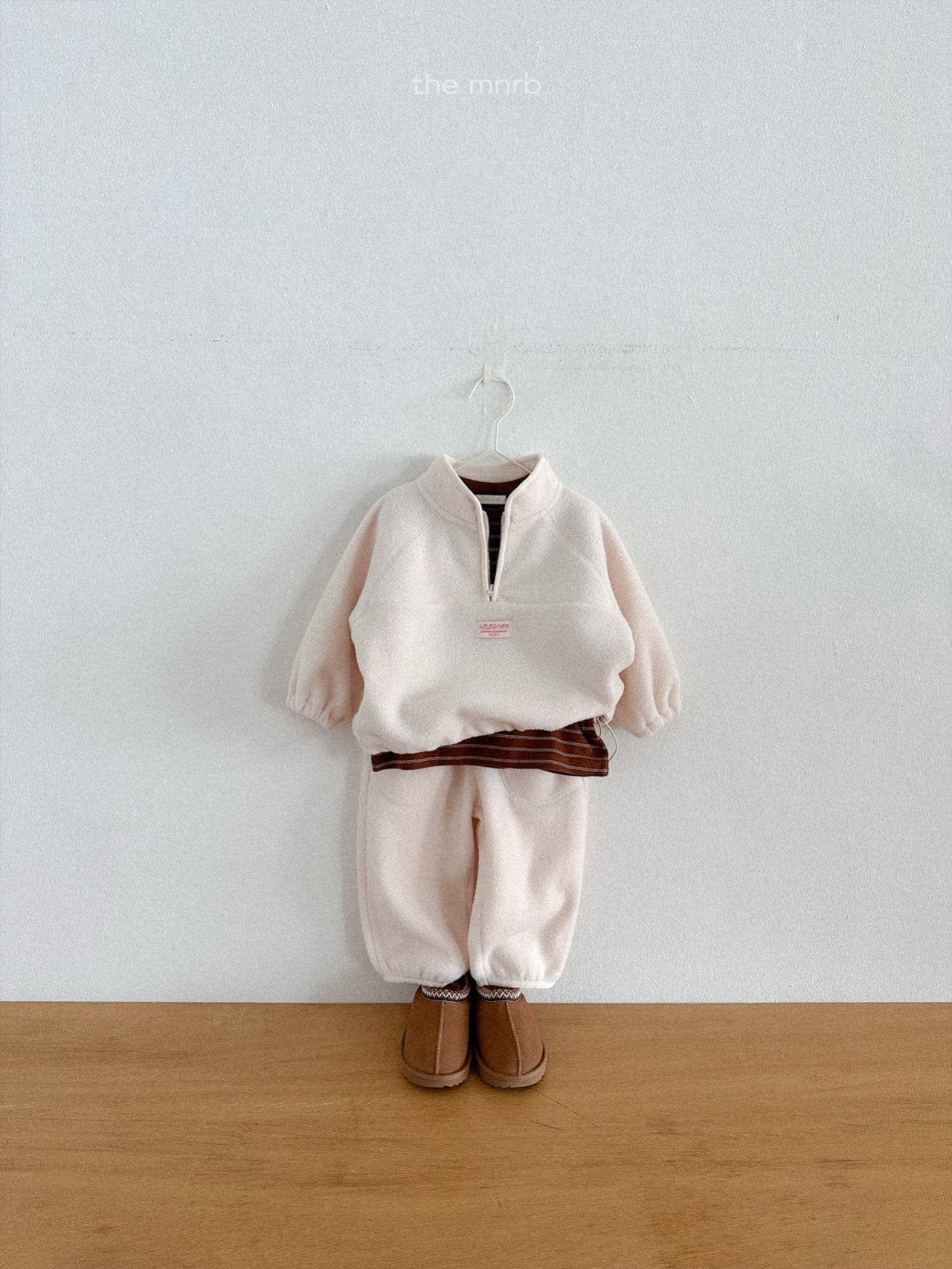 King fleece half zipup
