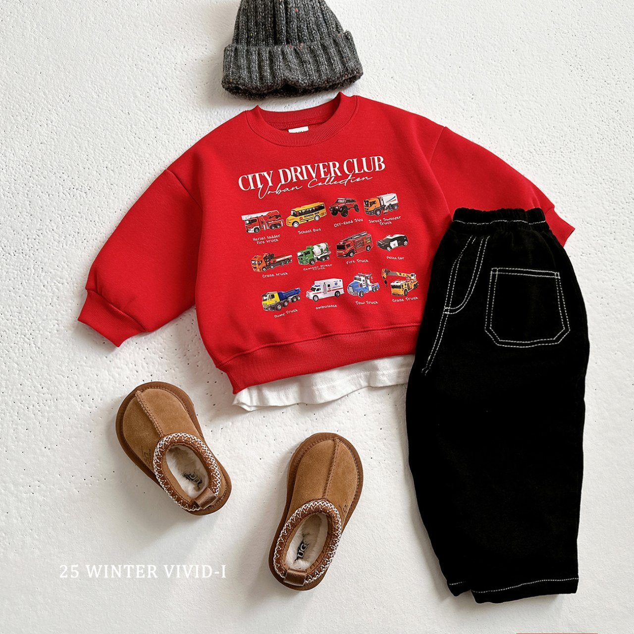 Mini car sweatshirt