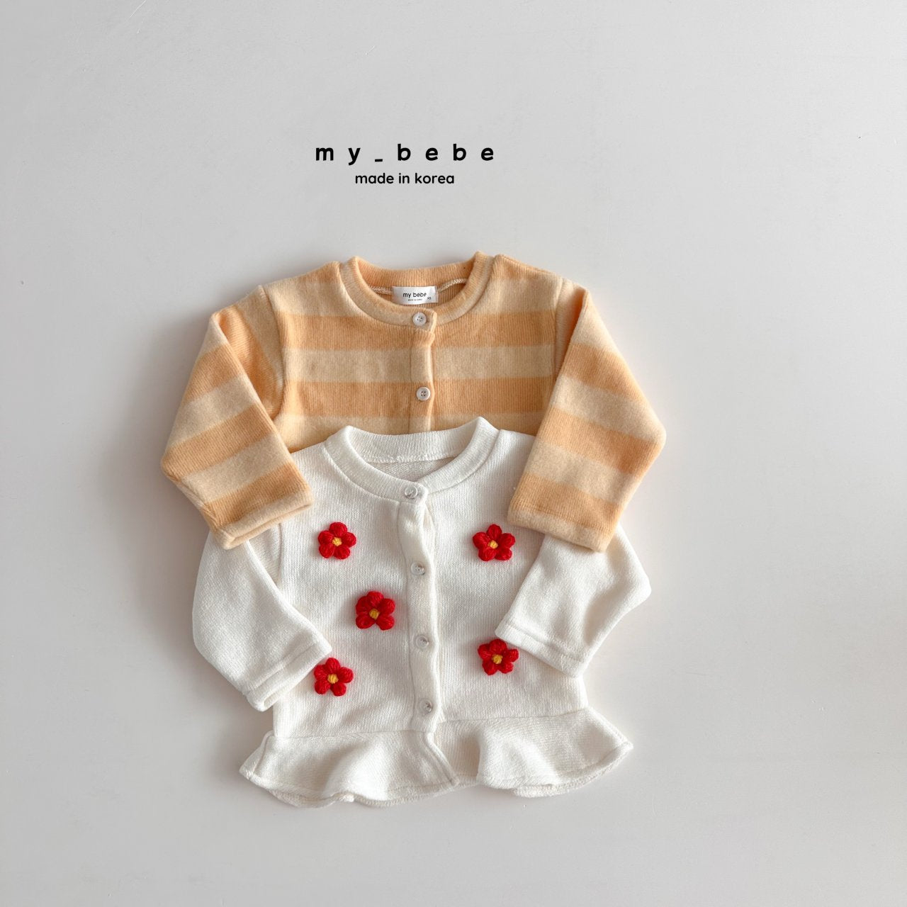 Frilled cardigan
