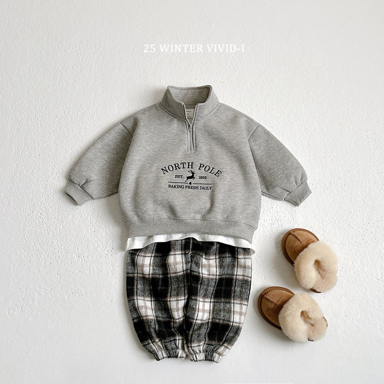 North pole anorak sweatshirt