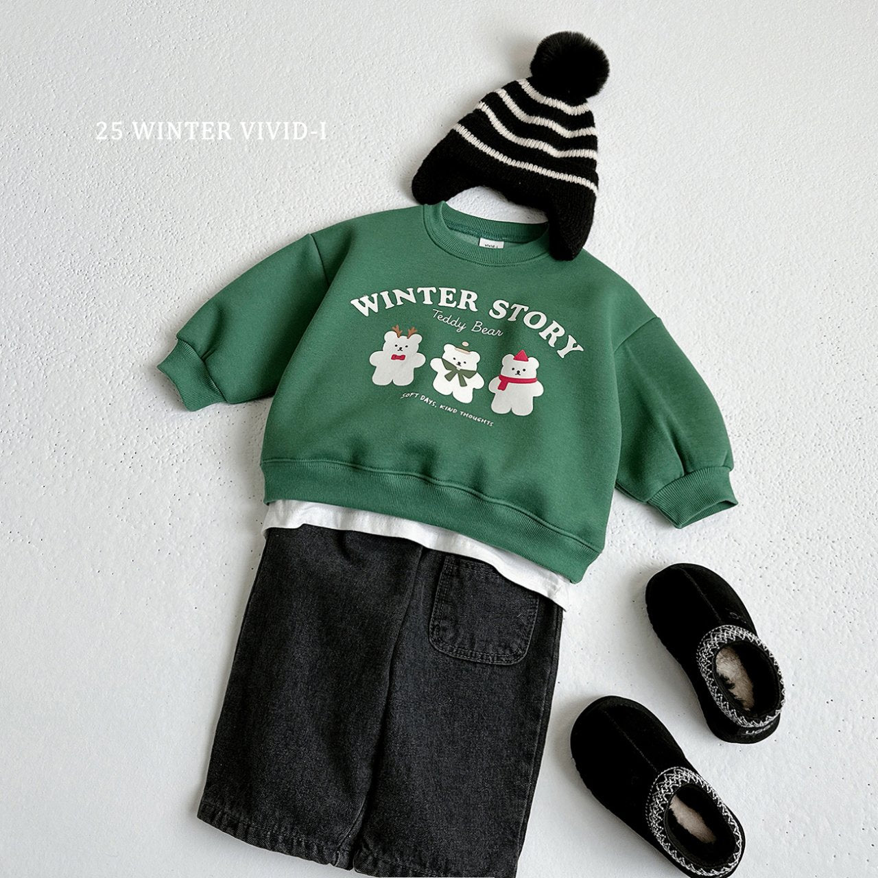 Winter bear sweatshirt