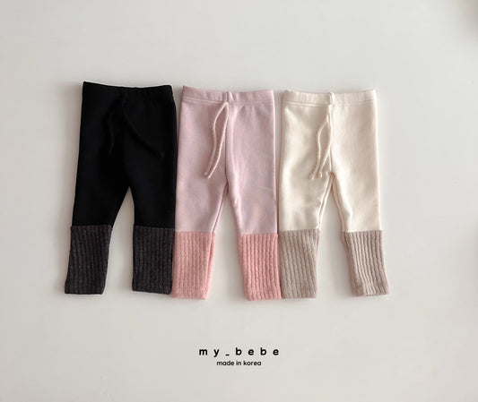 Angora string leggings
