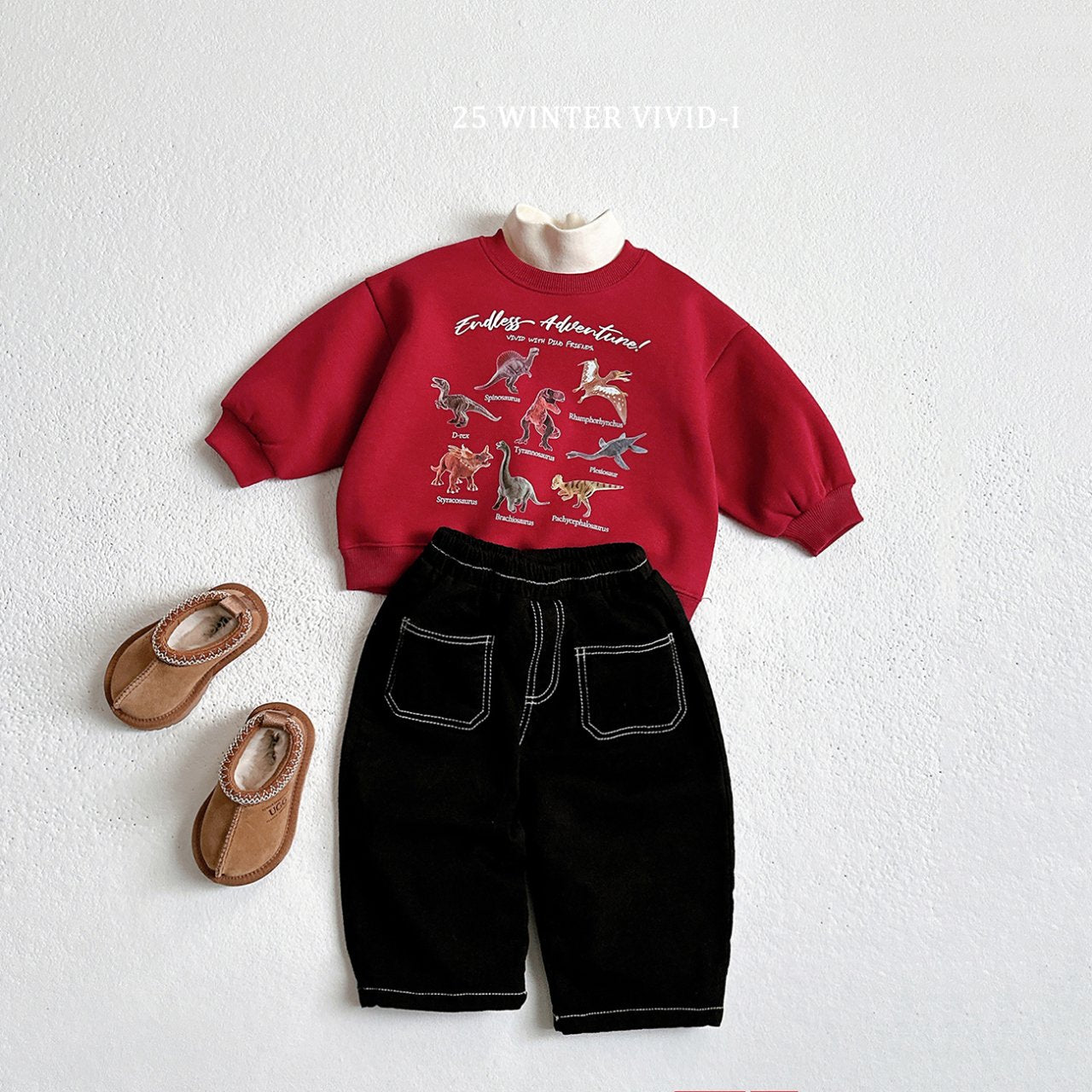 Fleece-lined stitch pants
