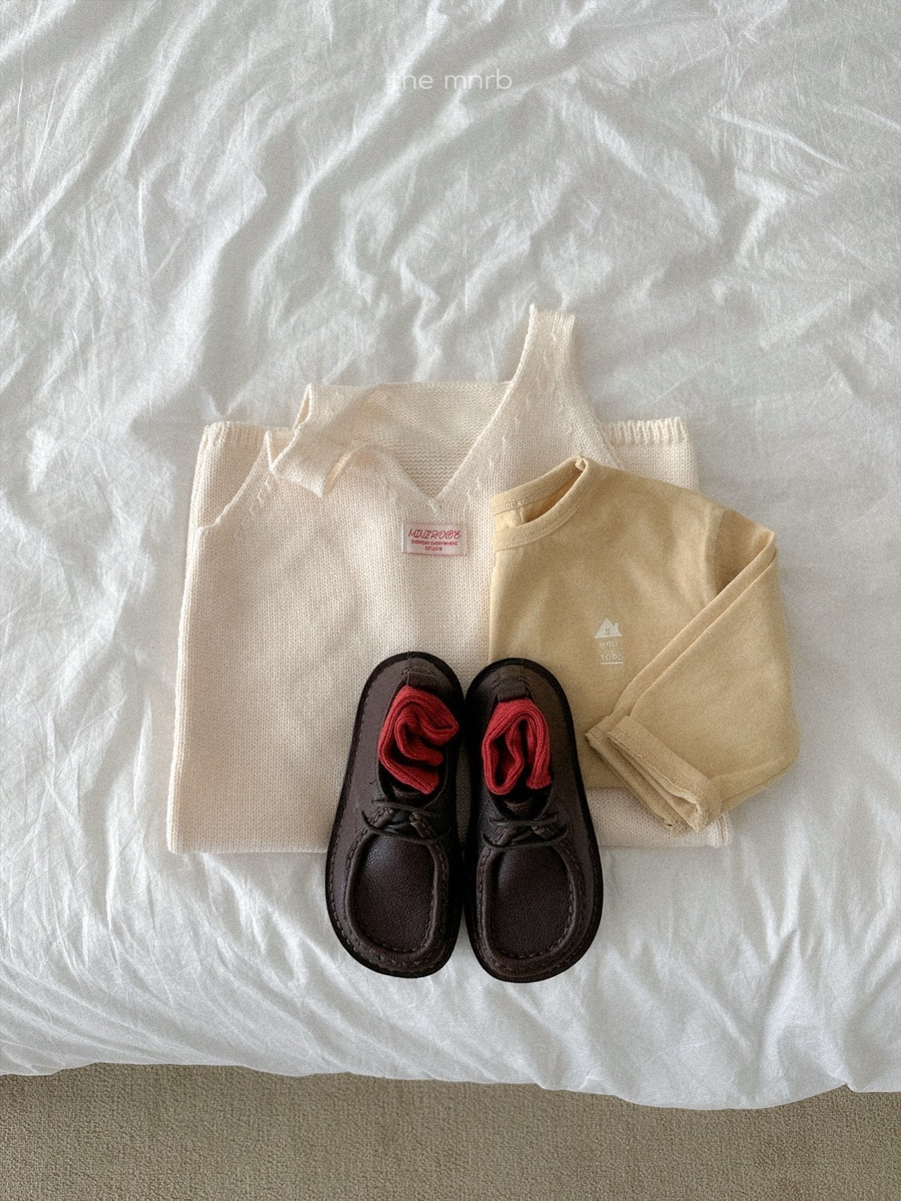 Teddy knit overalls
