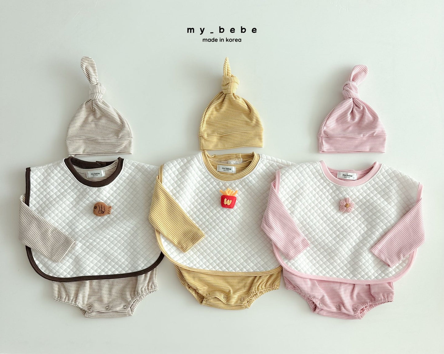 Cone onesie & bonnet set
