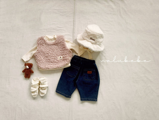 Baby wool vest
