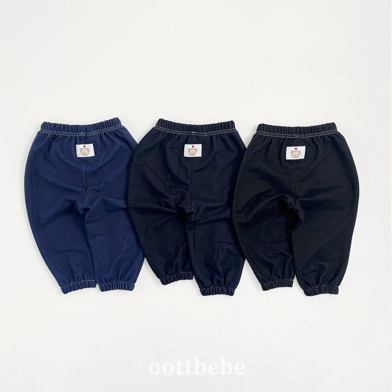 Indigo span pants