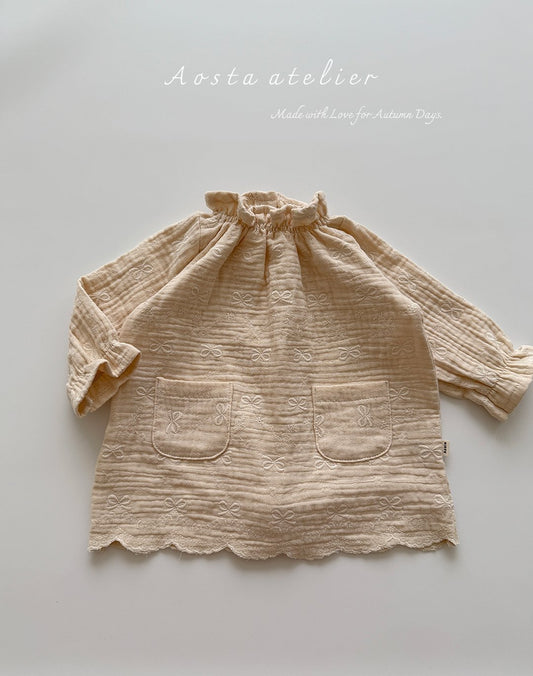 Beige princess dress