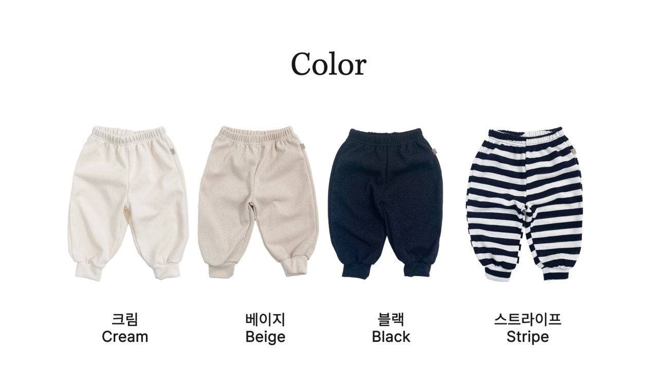 Knit jogger pants
