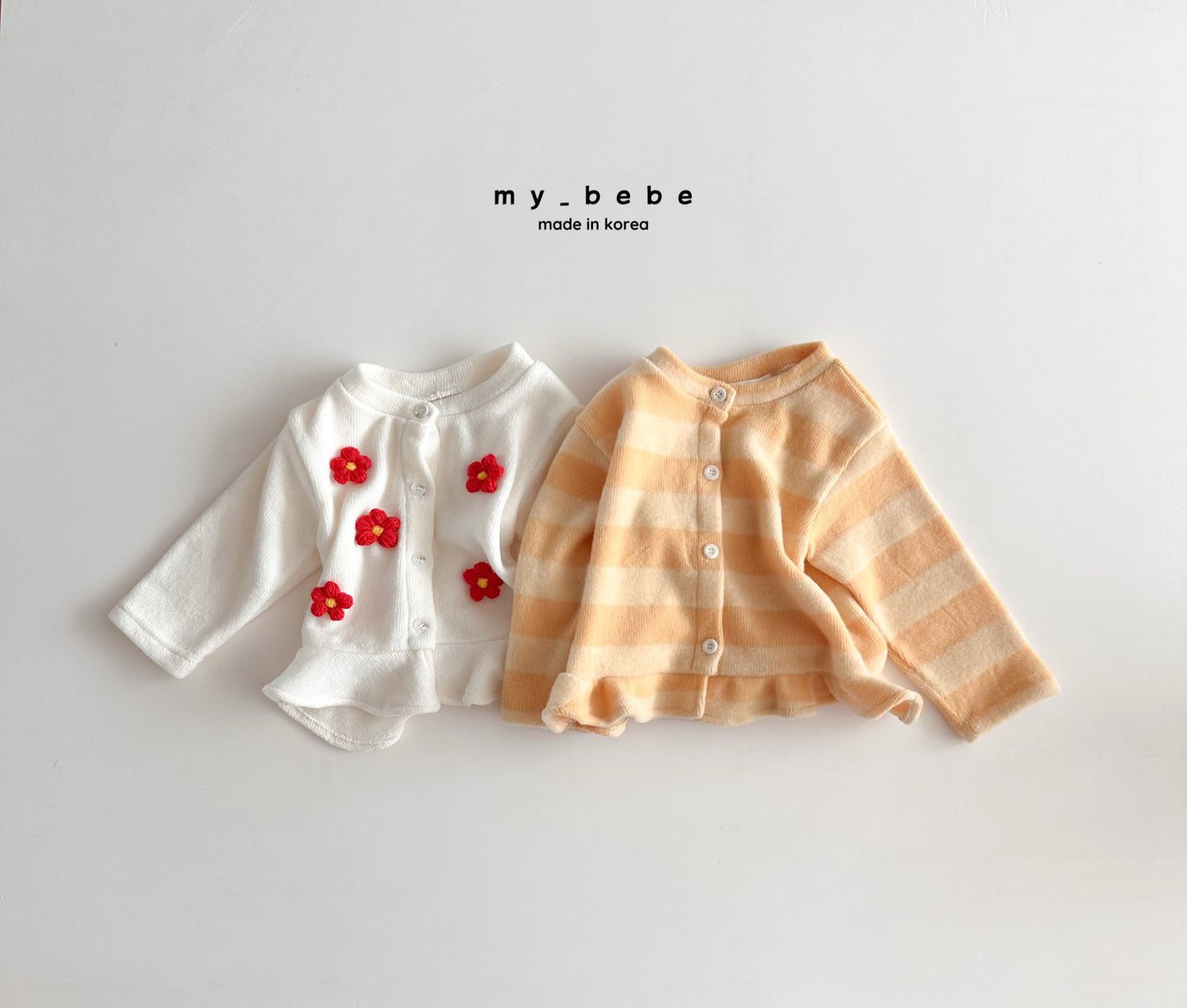 Frilled cardigan