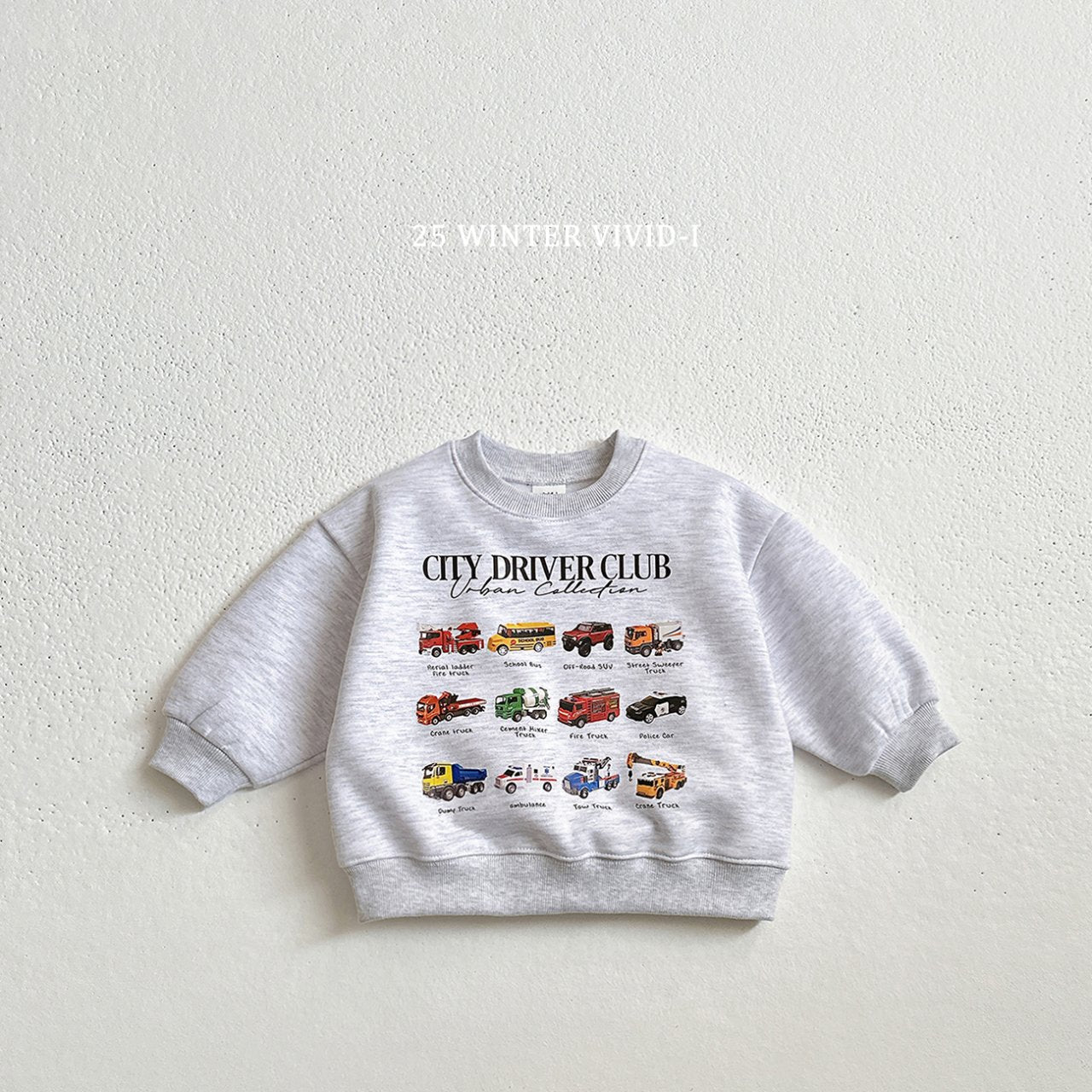 Mini car sweatshirt