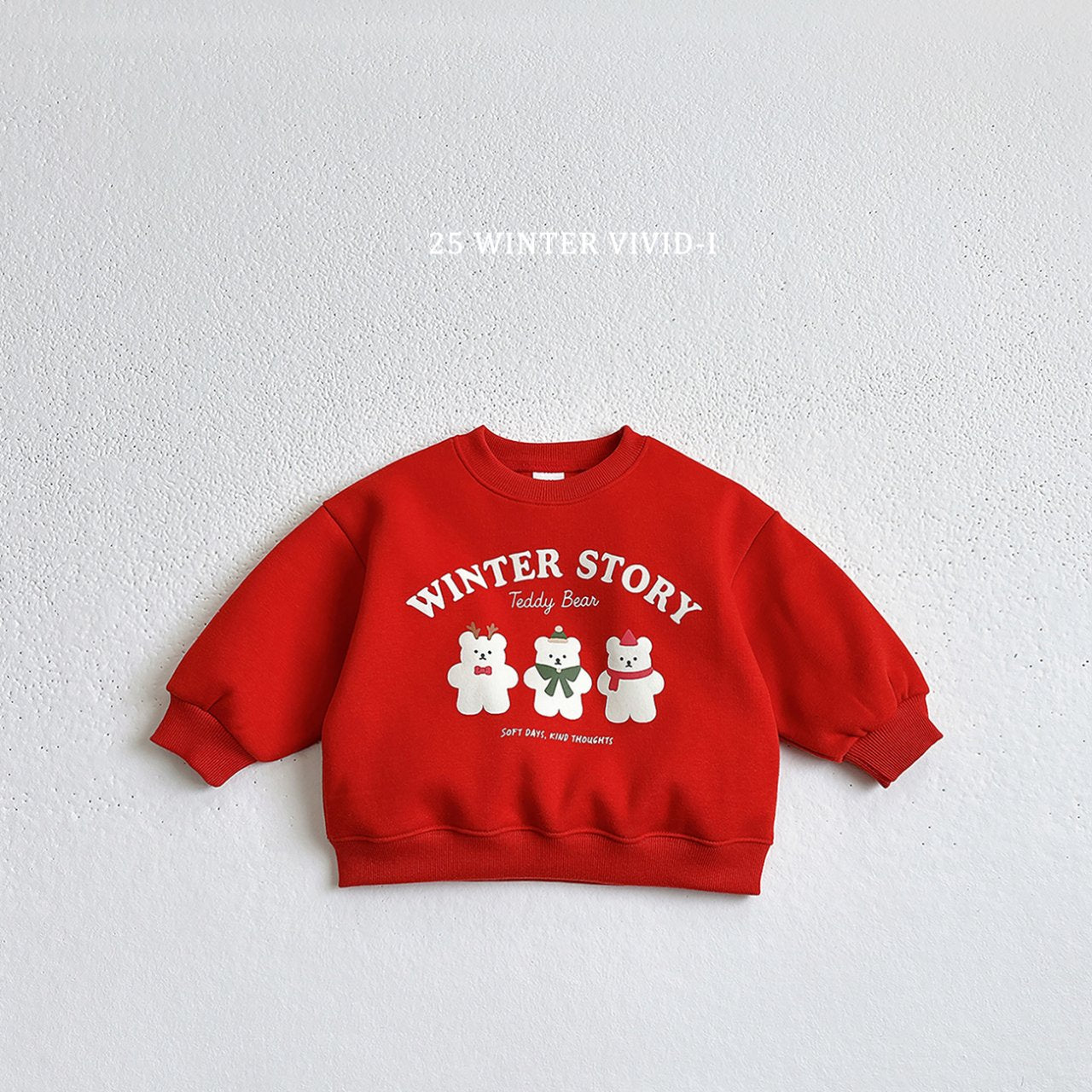 Winter bear sweatshirt