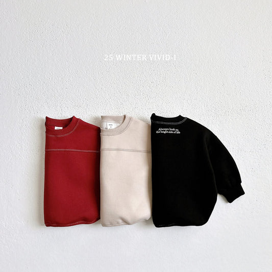 Fleece lined stacy sweatshirt
