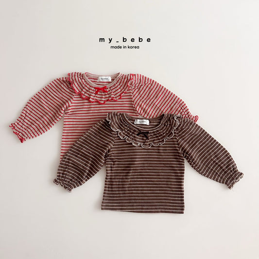 Mary wool frill top