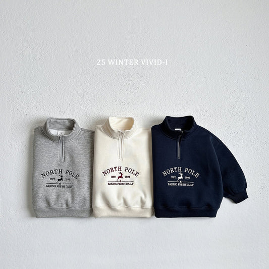 North pole anorak sweatshirt