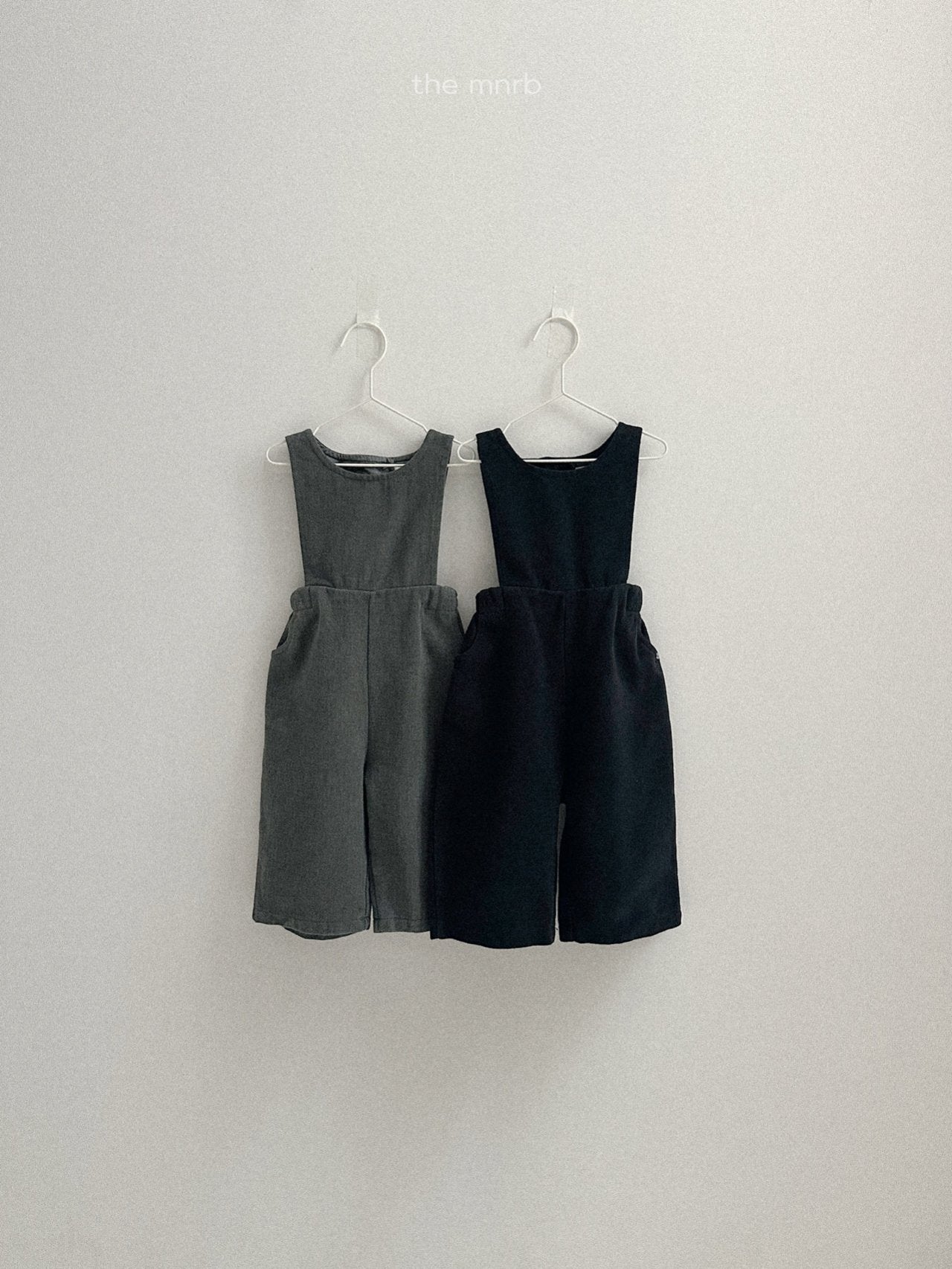 Peach overalls