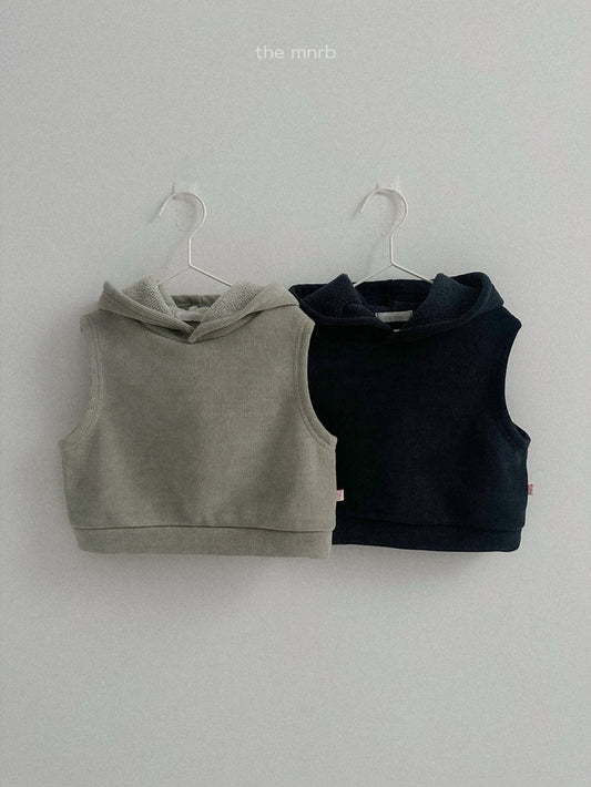 Snow hooded vest