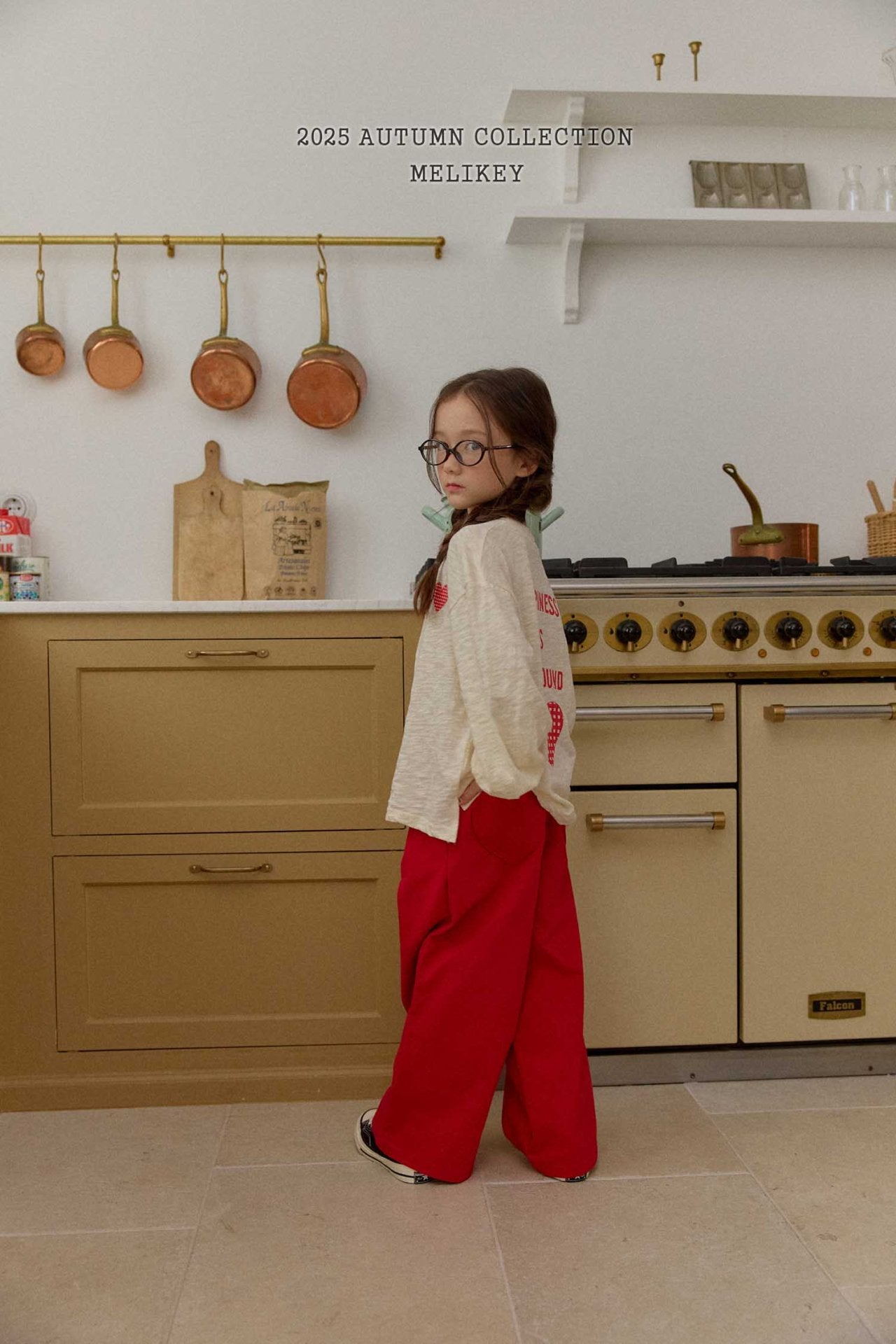 Heart wide pants