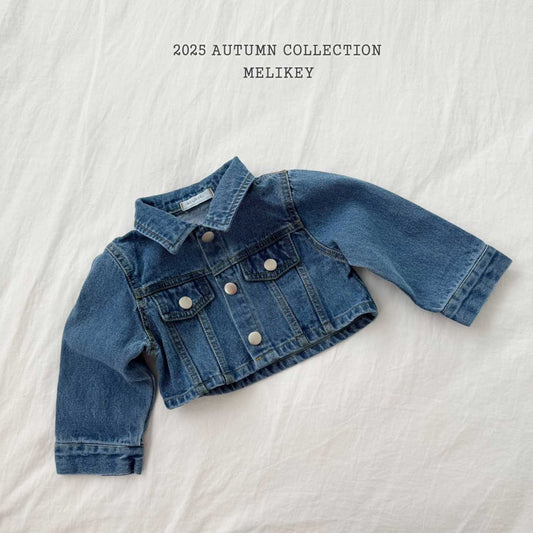 Denim short jacket